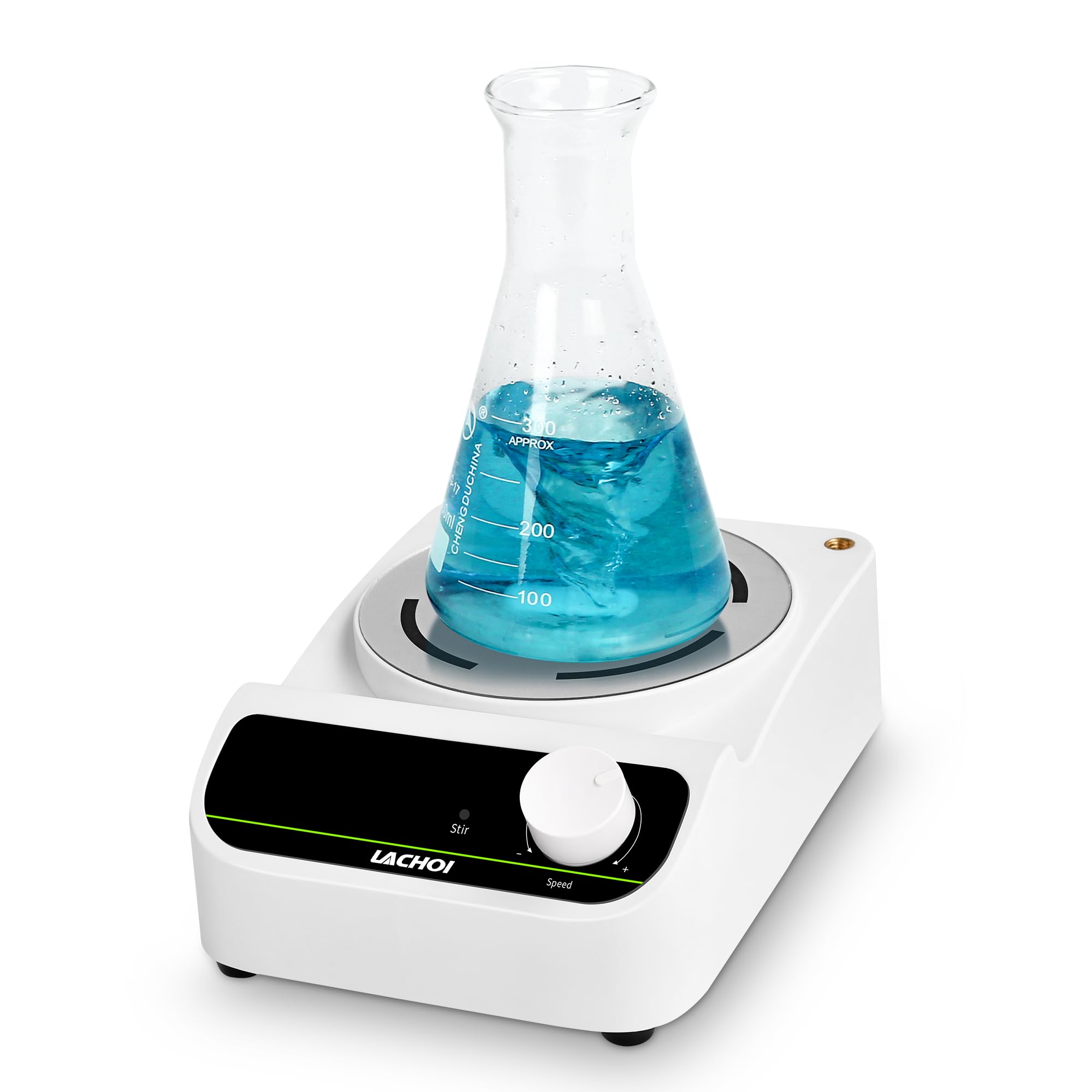 LACHOI マグネチックスターラー 磁気ミキサー 磁気攪拌機 300-1500RPM 撹拌容量5000ml(H・O) マグネッ..