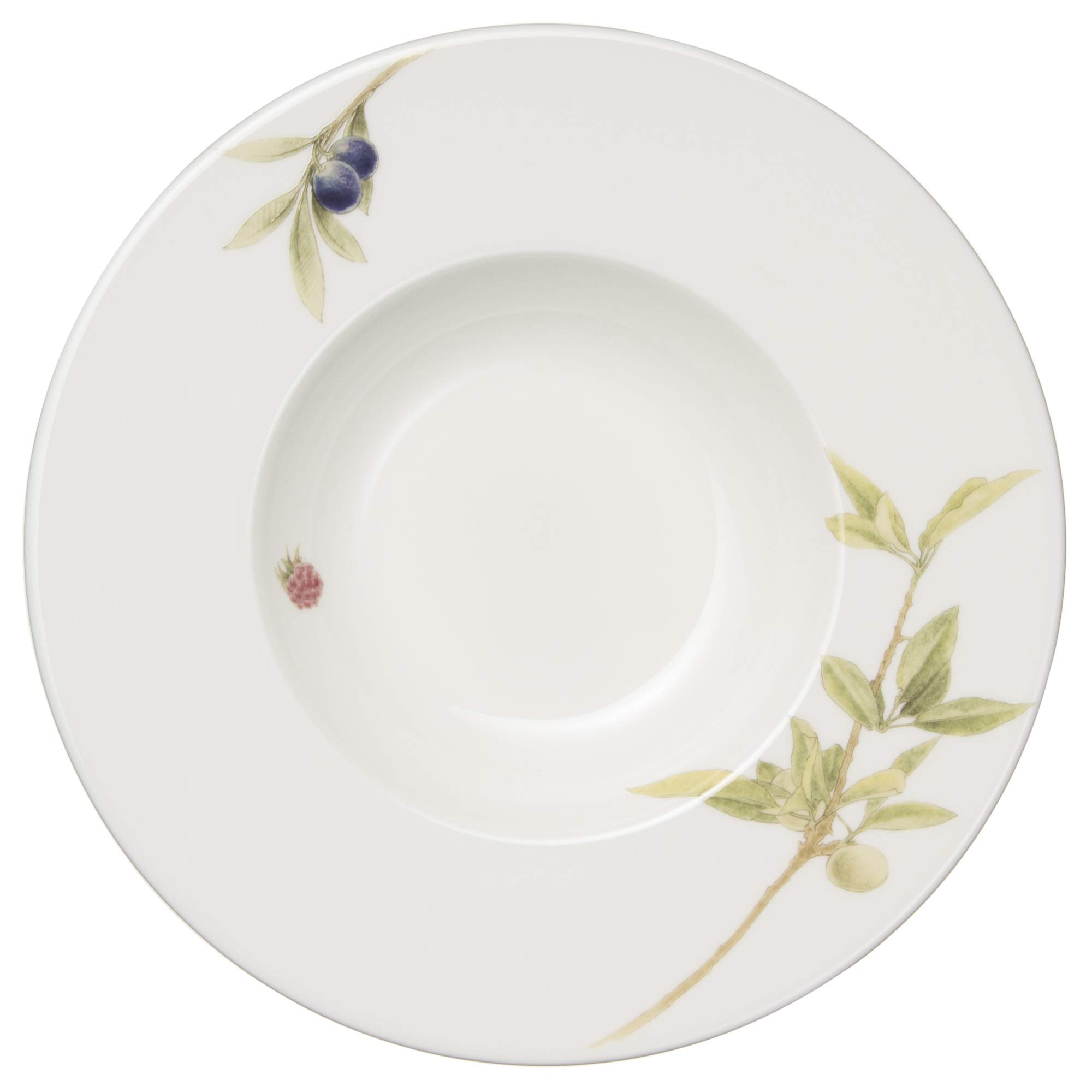Rakuten - NARUMI(ナルミ) スープ皿 25cm パスタ皿 リムプレート 果実 グリーン 日本製 50604-5239