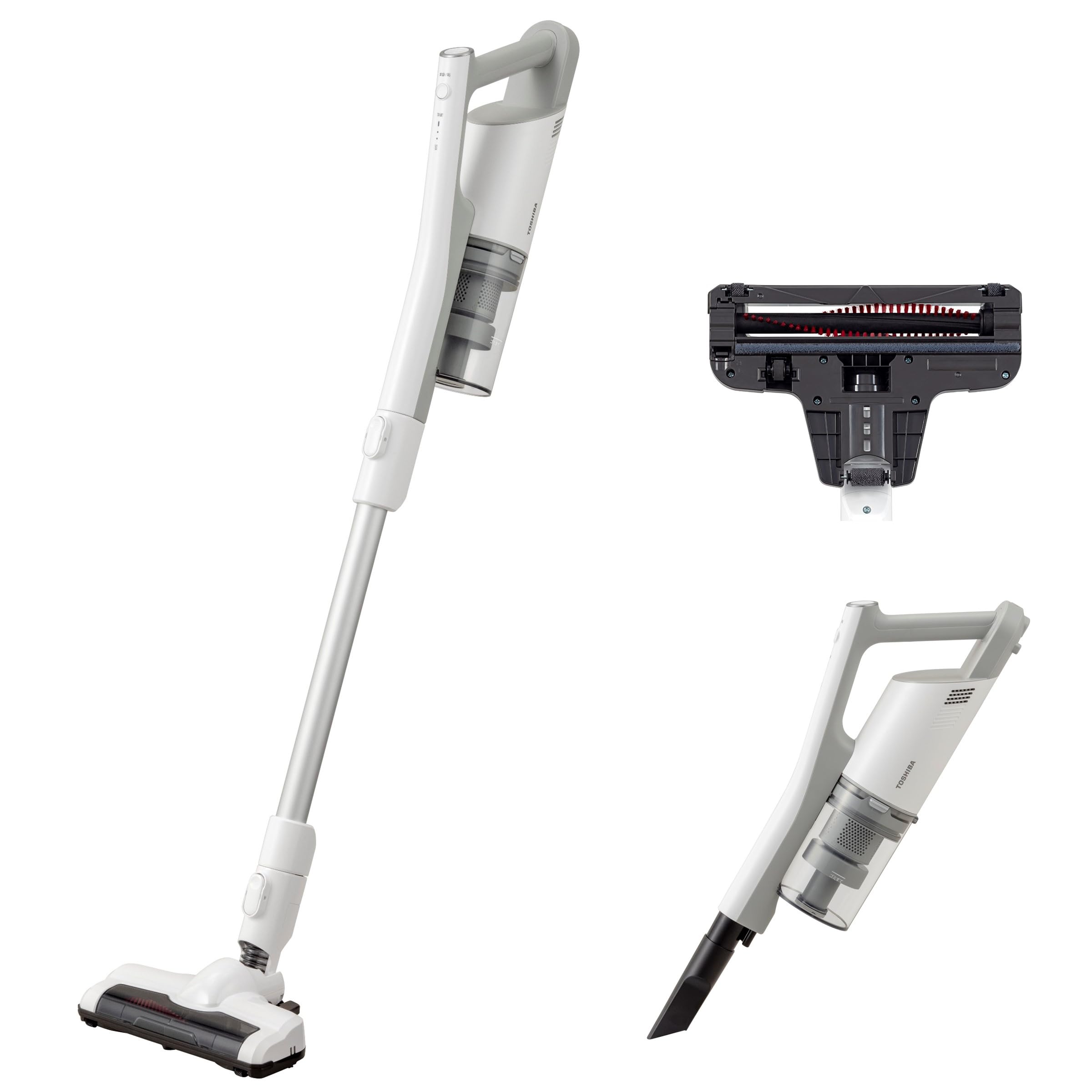東芝 掃除機 コードレス スティック掃除機 一人暮らし 軽量 お手入れ簡単トルネオ VC-CL21Z-W 標準質量..