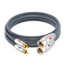 Impeto XLR RCA変換ケーブル「オス-オス」RCAからXLRまで OFC無酸素銅 インターコネクトケーブル オーディオケーブル AVアンプ/CD/ヘッドホンアンプ/デジタルミキサーなど適用 xlr rca cable 0.75M