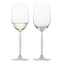 【正規輸入品】 ZWIESEL(ツヴィーゼル) ワイングラス ディーヴァ 300ml 2個セット 白ワイン 食洗機対応 104593