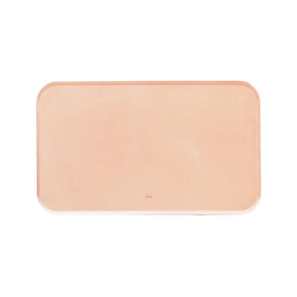 Soil 珪藻土 バスマット ピンク