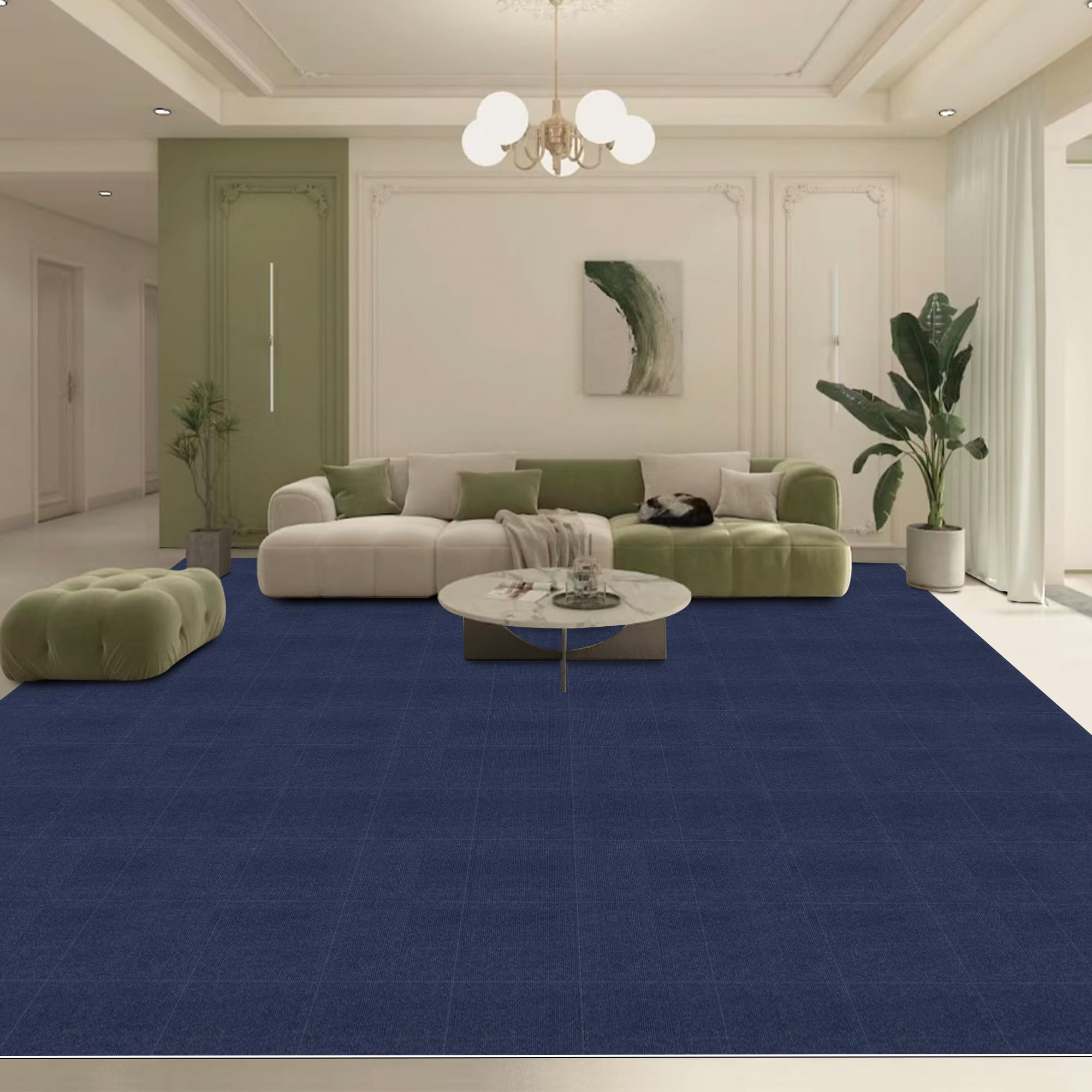 【 限定ブランド】タイルカーペット ジョイントマット【30*30cm* 40枚】（約2.2畳）HAODEMI 大判 薄さ4mm タイル 床 子供 ペット フローリング カーペット 吸着マット カーペットタイルカーペット 足音 タイルマット DIY可能 自由