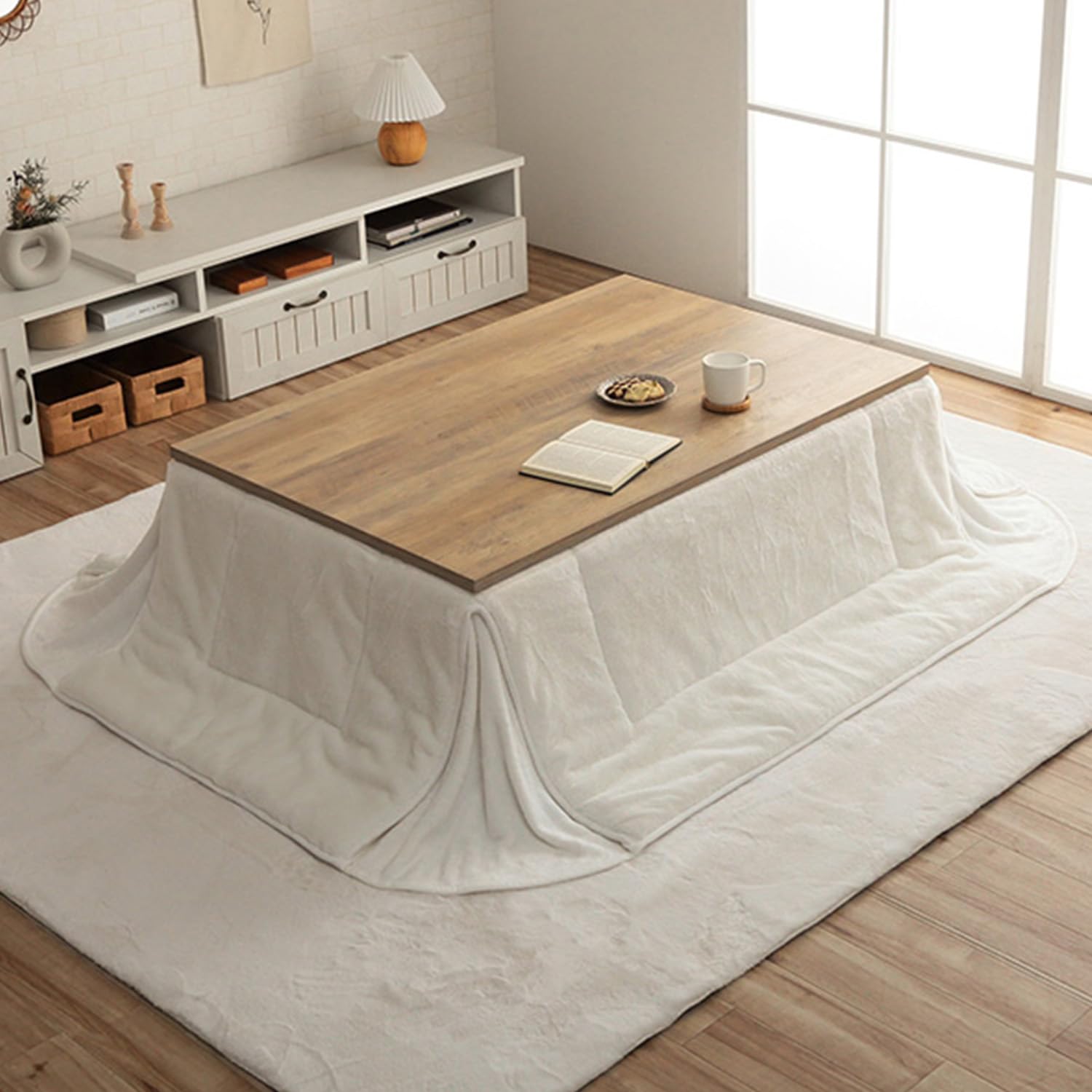 �����ҥ� ������ ���� Ĺ���� ��ԥ��� �ʥ��ڡ��� ���Ρ��ۥ磻�� ��180��220cm ̵�� ���餫 �դ��դ� �ե��ߥ˥� #6843329