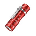 Wurkkos TS10 SG懐中電灯294?射、小型LEDライト、軽量高輝度 コンパクト1650ルーメン 充電式ハンディライト、IP68防水 アルミニウム合金 耐衝撃懐中電灯 小型ポータブル懐中電灯 防災自転車 登山 夜釣り 夜間訓練 作業用 停電地震