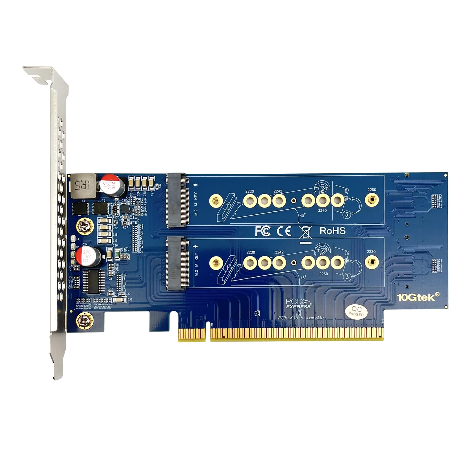 SelectSHOP  ŷԾŹ㤨10Gtek 4ݡ PCIe 3.0 to NVMe (4 M.2 Ѵץ M.2 (M  SSDѡPCIe X16ʬˤϥޥܡBIOSݡȤɬסM.2 nvme pcie ĥɡפβǤʤ4,533ߤˤʤޤ