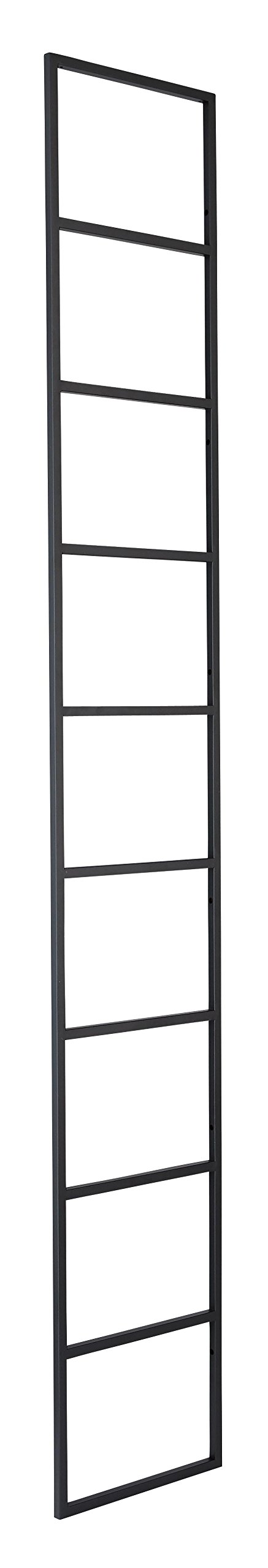ウッドワン 棚柱用カナモノ カベツケ ブラック [高さ1886mm] MKATK18-1-K