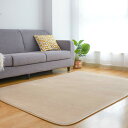 VK Living カーペット ラグ ラグマット 絨毯 200×250cm(約3畳) 滑り止め 洗える 防ダニ 抗菌 防臭 オールシーズン 床暖房 ホットカーペット対応 簡単に掃除 おしゃれ 北欧 フランネルラグ ライトモカ