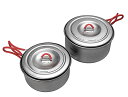 エバニュー(EVERNEW) Ti U.L. Pot set 600+900 ECA535 チタン