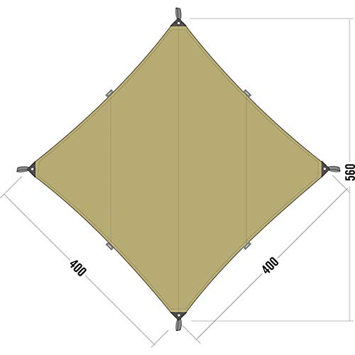 エバニュー(EVERNEW) ポリコットンタープ Tarp TC3 ヘキサ ECQ203