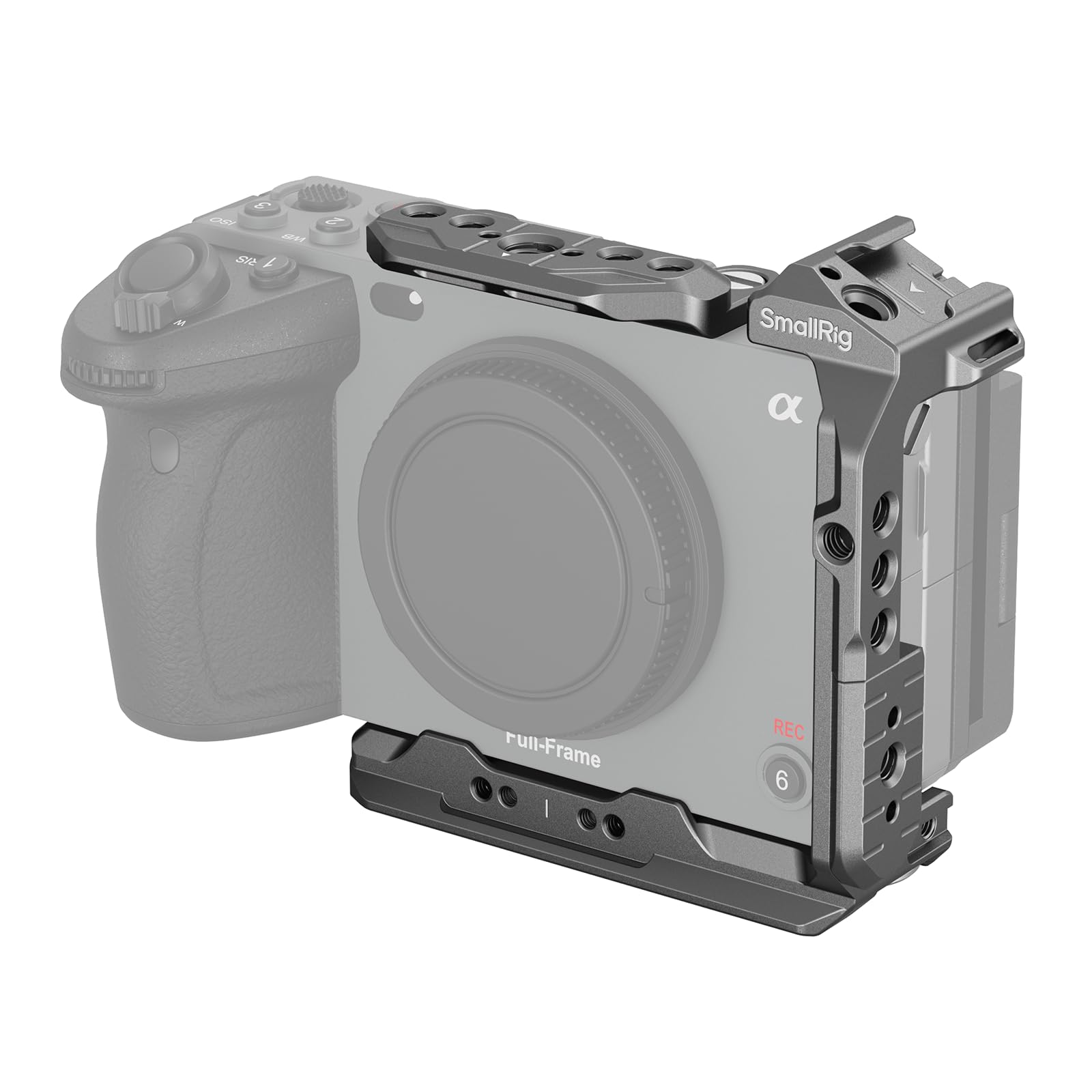 SmallRig Sony対応 FX3 / FX30 用 HawkLock クイックリリースカメラ用ハーフケージ コールドシューと NATO レール Arca用クイックリリースプレート Sony対応XLR ハンドル用 DJI RS 3 / RS 3 Pro