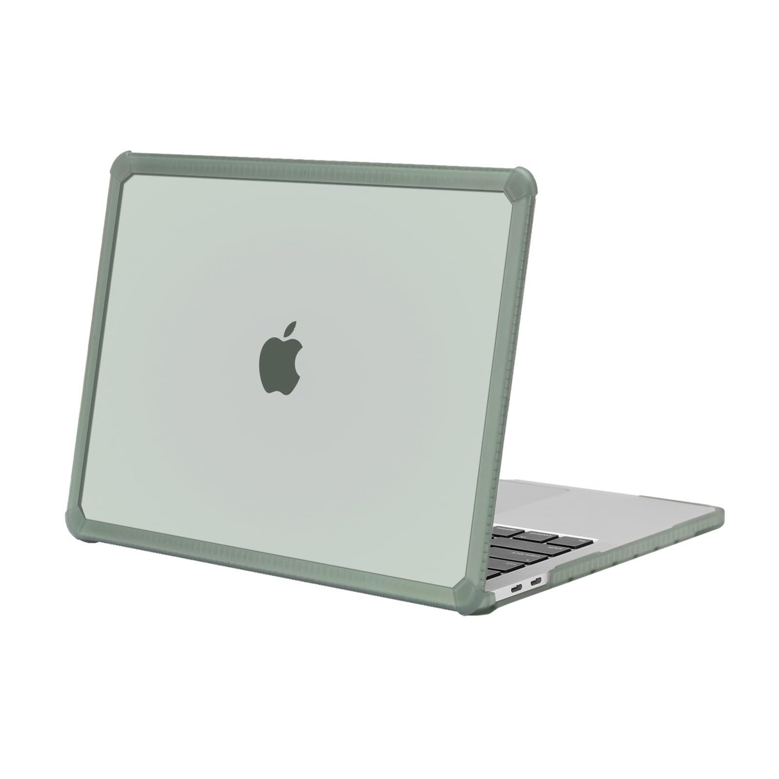 MOSISO 対応機種 MacBook Pro 13 インチ ケース 2025-2016リリース M2 A2338 M1 A2289 A2251 A2159 A1989 A1706 A1708、アンチクラッキング TPUバンパー ラスチック ハードシェルカ