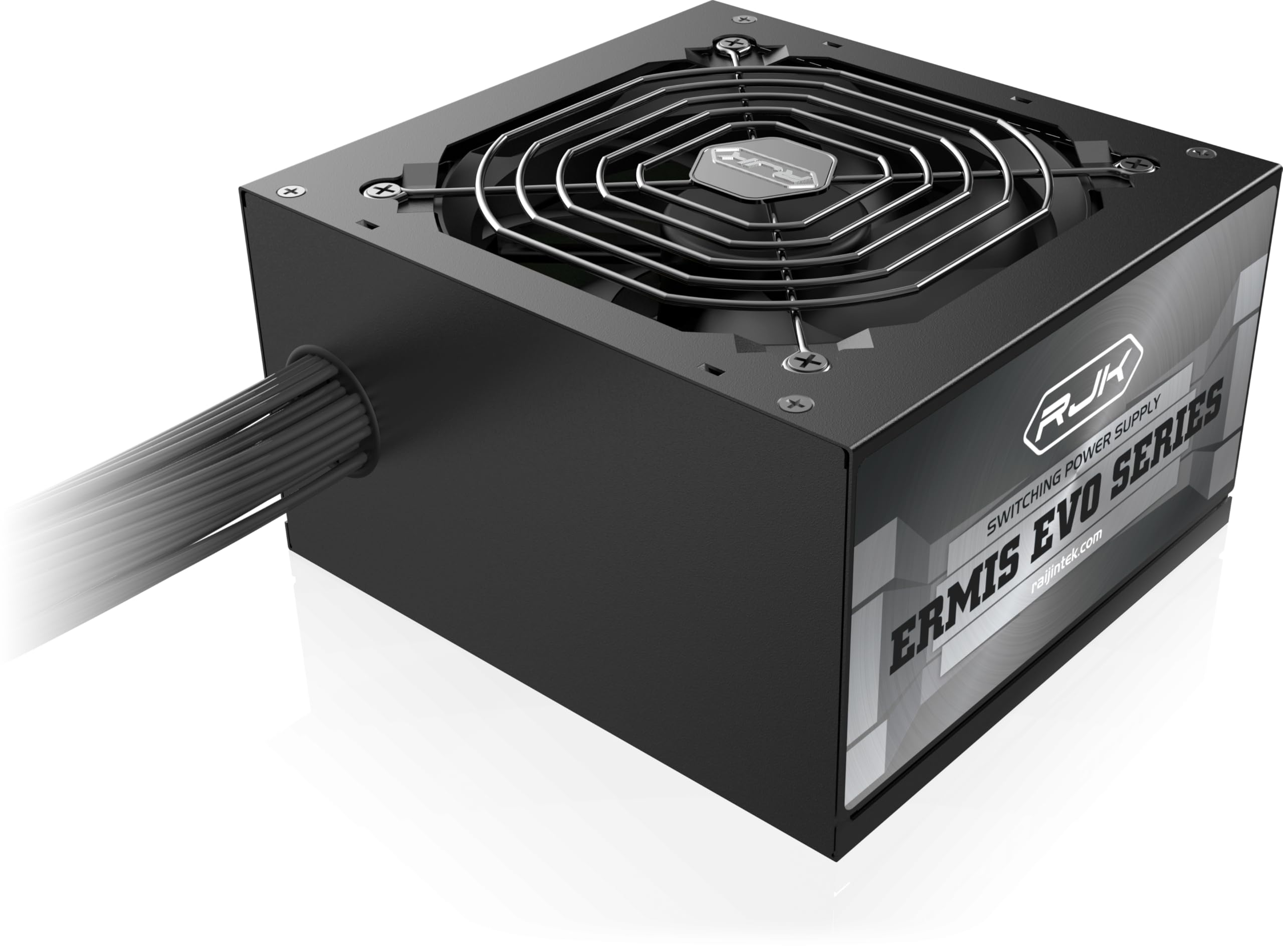 RAIJINTEK ERMIS EVO 750B 電源ユニット 750W ATX3.1 80+ Bronze 認証 非モジュラー 静音ファン PC電源