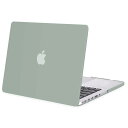 MOSISO 対応機種 MacBook Pro Retina 13 インチ A1425/A1502 専用 2015 2014 2013 2012 プラスチック ハードケース 薄型 耐衝撃 保護 シェルカバー (レトロ グリーン)