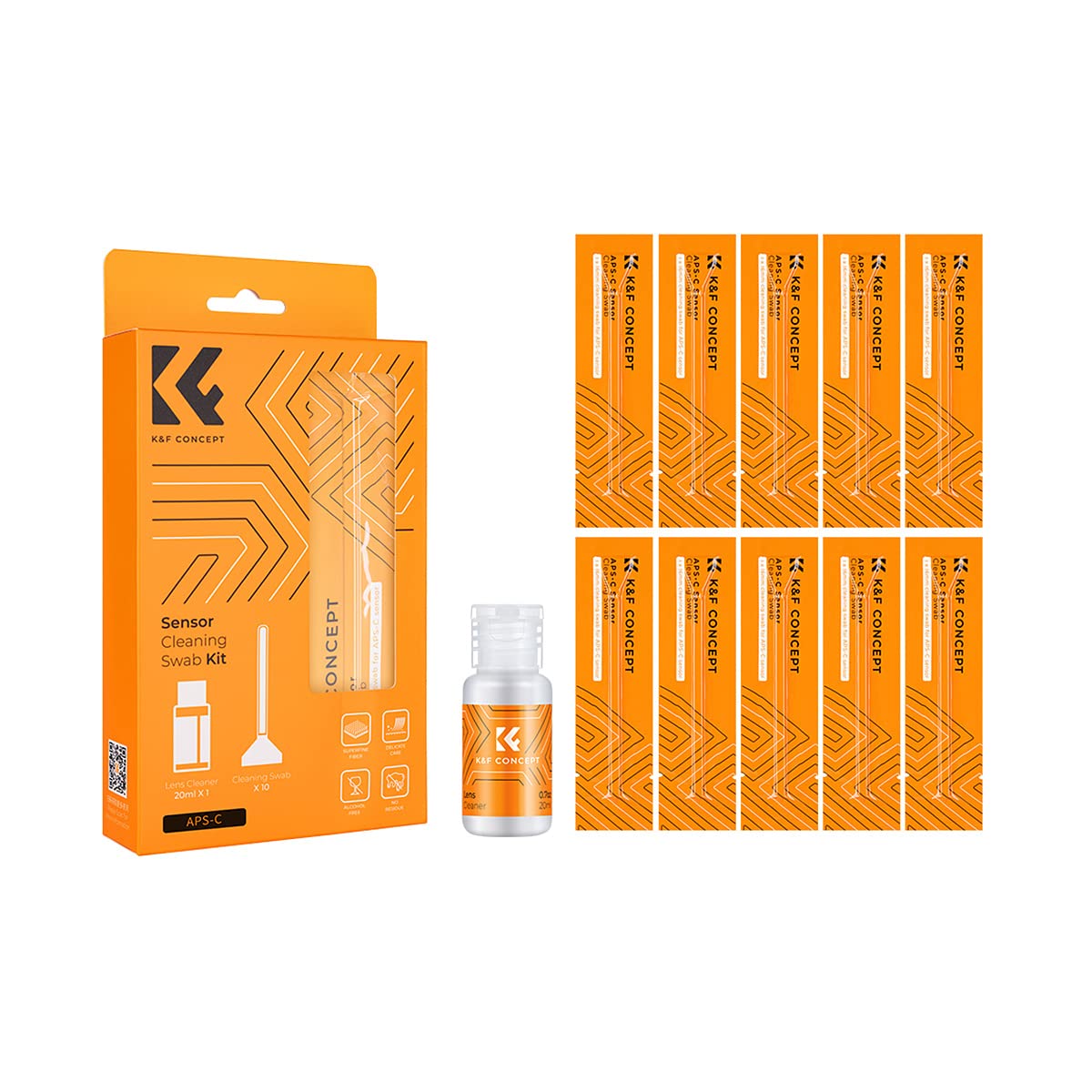 K&F Concept ���᡼�����󥵡� ���꡼�˥� ���å� ��APS-C�ѡ� | ���꡼�ʡ��� 1�� ���꡼�˥󥰥���� 10�� ���å� | ����ե����...