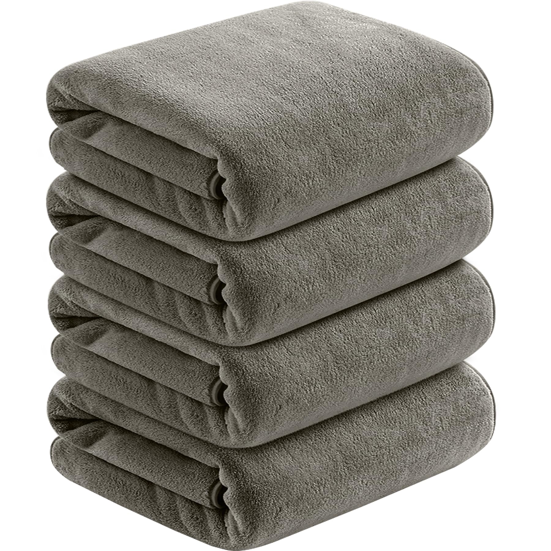 Cozyone �Х������� �ޥ������ե����С� �դ�դ� �ۥƥ���� ��Ƚ 60*120cm 4�祻�å� ������ �ۿ�®�� ȩ����ʥ��졼�֥饦���