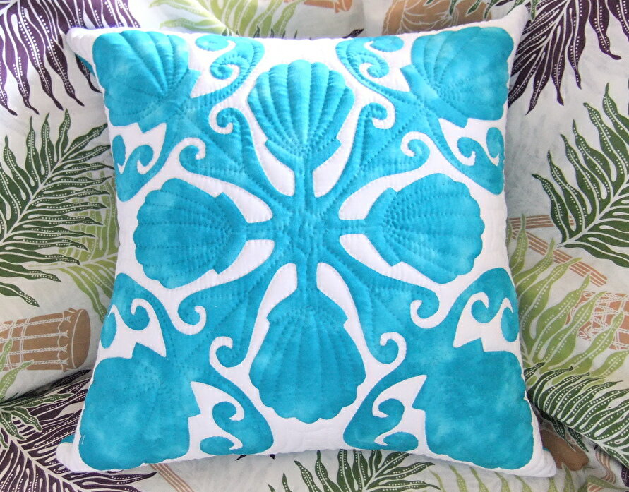 【新作】【ハワイアンキルトに挑戦！】クッション作成キット