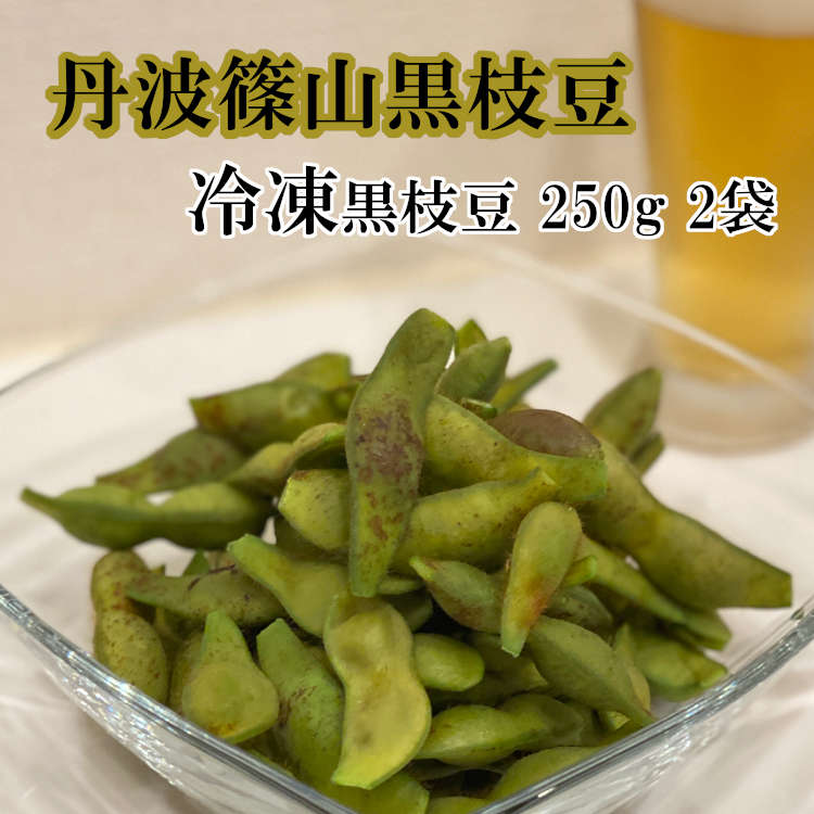 丹波篠山 冷凍黒枝豆 冷凍枝豆 丹波 黒豆 250g × 2 丹波篠山産 黒枝豆 枝豆 500g 送料無料 丹波 枝豆 もっちり 黒大豆 大粒 波部黒 丹波黒 高級 黒大豆枝豆 枝なし さや 本場のサムネイル