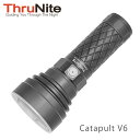 ThruNite Catapult V6 SST70 LED フラッシュライト 充電式ハンディライト ミニ・トローラー 正規代理店 カタパルト タクティカルライト 懐中電灯 最大光度120000cd/明るさ最大2836ルーメン/照射距離最大692メートル 5000mAh 26650バッテリー使用