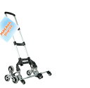 「スーパーセール期間中 10倍ポイントGET」キャリーカート 台車 コンパクト折りたたみ式 ハンドトラック3輪キャスター 階段昇降 折りたたみ 軽量 静音 防水収納袋 ゴムロープ両端フック付 荷物運搬 業務用キャリーカート 耐荷重80kg(3)