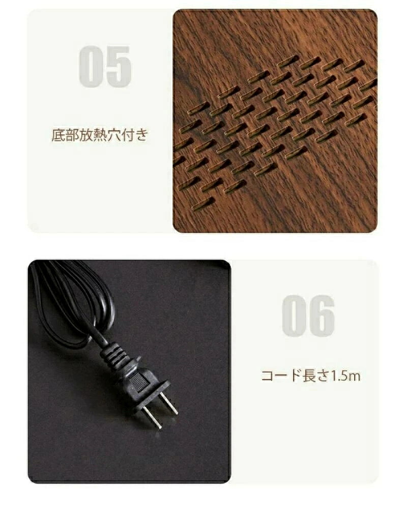 MAKANAshop120のカップウォーマー カップヒーター 保温コースター 電気酒燗器 お茶を沸かす 卓上保温器 保温 加熱 自動電源オフ 水/牛乳/お酒/お茶/コーヒー プラグ 卓上 コップ 保温器 メモリー機能付き 温め コーヒー オフィス 卓上 デスク 飲み物 ドリンク 誕生日 プレゼント ギフト｜アングル2
