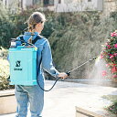 噴霧器 手動 除草剤 (背負い式 16L) ランドセルタイプ ポータブル噴霧器 除草剤 散布器 蓄圧式 ノズル ポータブル 農薬 散水 殺菌 庭木 消毒 除草 ガーデニング 農園 畑 殺虫 液体肥料