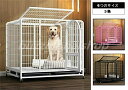 ペットケージ 犬檻 犬小屋 ケージ ペットサークル ドッグケージ ペットフェンス 小型 大型 中型犬用 ペット用品 キャスター付き 五つサイズ M〜3XL