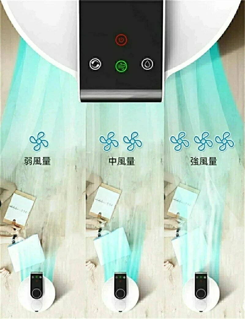 小型 スポットクーラー 水冷エアコン 冷却 加湿 送風 一台三役 卓上クーラー ミニクーラー 扇風機 冷風機 卓上