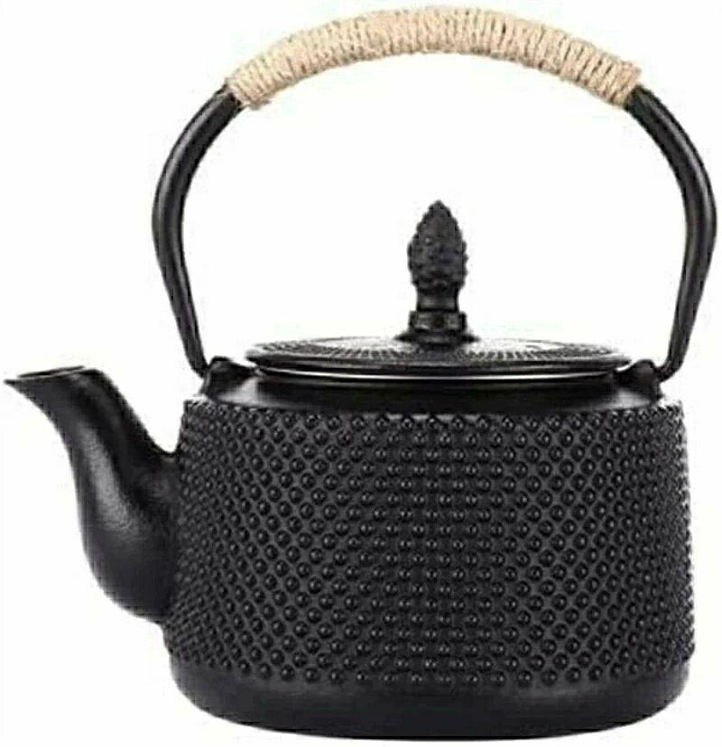 鉄瓶 急須 ティーポット 鉄のやかん 1L 1.5L 急須 鋳鉄 鉄分補給 おしゃれ 大容量 茶道道具 鉄びん 茶..