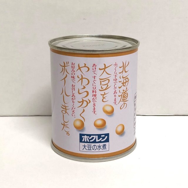 大豆缶 ホクレン) 北海道産大豆 水煮 240g
