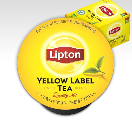 リプトン）キューリグブリュースター　イエローラベル 紅茶 Kカップ　3．5g×12個