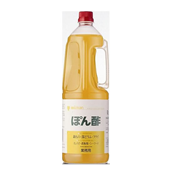名称 ぽん酢（調味料） 内容量 1．8L 保存方法 常温品 賞味期限 2か月以上 　 原材料名 かんきつ果汁、醸造酢、酸味料、香料 販売者 (株)ミツカン 愛知県半田市かんきつ果汁に醸造酢を加えた風味豊かな調味料です！ ・鍋もの、湯豆腐、焼...