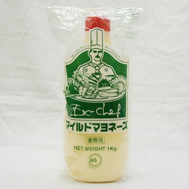 【1ケース】AJINOMOTO　-味の素-　マヨネーズ　ライトタイプ 1kg×10本　袋　業務用