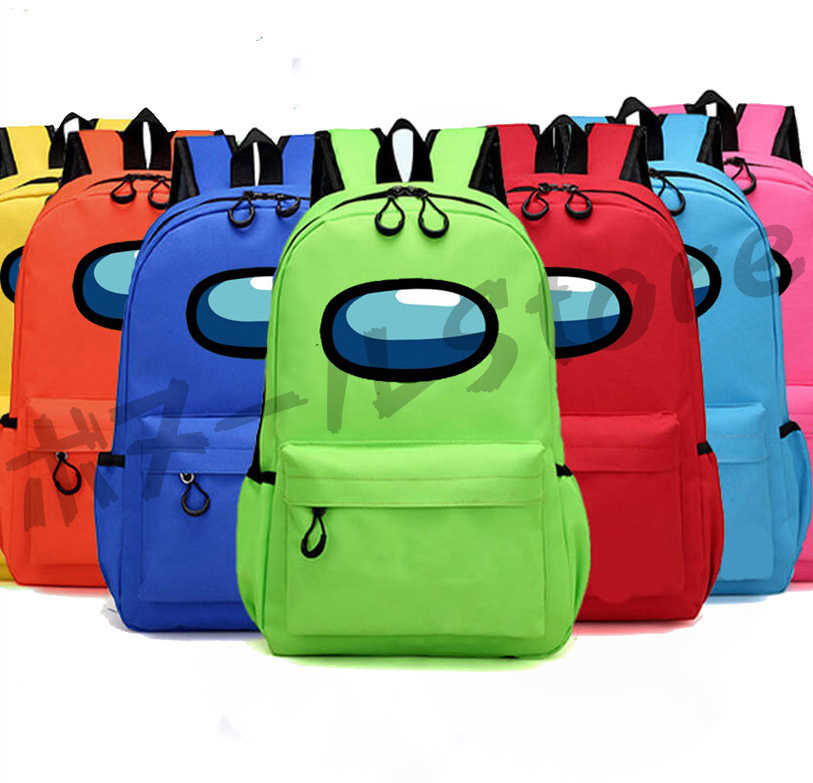 【50円クーポン配布中! 送料無料】 43cm*35cm*18cm Among Us ゲームの周りランドセル学生バックパックギフト子供通学バッグ通勤 通学 おしゃれ 軽量 かばん 可愛 誕生日 子供 プレゼント ギフト