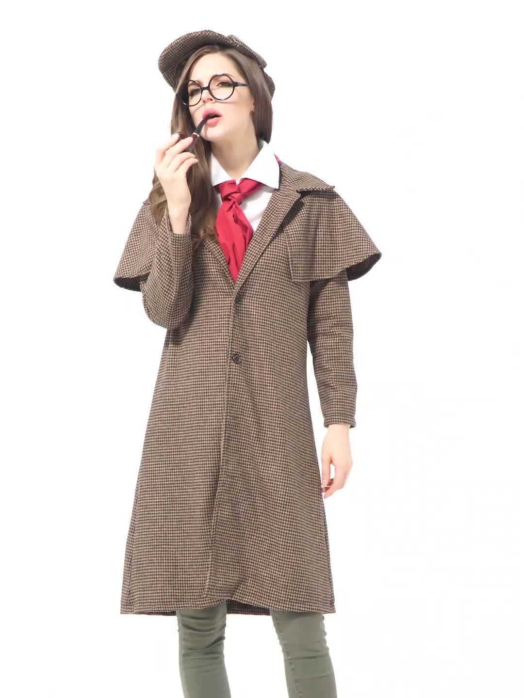 【50円クーポン配布中!】 探偵ごっこ 大人用ロールプレイング衣装 親子お揃い コスプレ ハロウィン クリスマス 仮装 キッズ コスプレ 女の子 衣装 仮装 誕生日 プレゼント かわいい 学校 幼稚園 ハロウィン 衣装