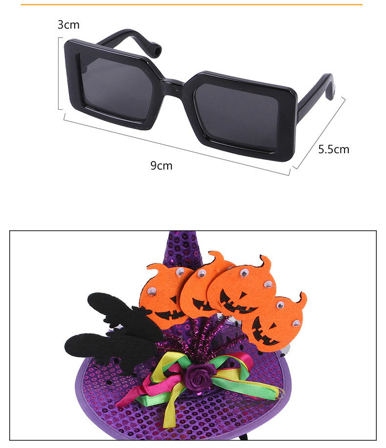【50円クーポン配布中! 送料無料】 ペットの服 ハロウィン コスプレ 3点セット ぼうし 三角巾 目 ハロウィーン おしゃれ かわいい ハロウィーン 猫/小型犬仮装 変身グッズ ハロウィン makaron-10003607 マカロンストア サンプル画像3