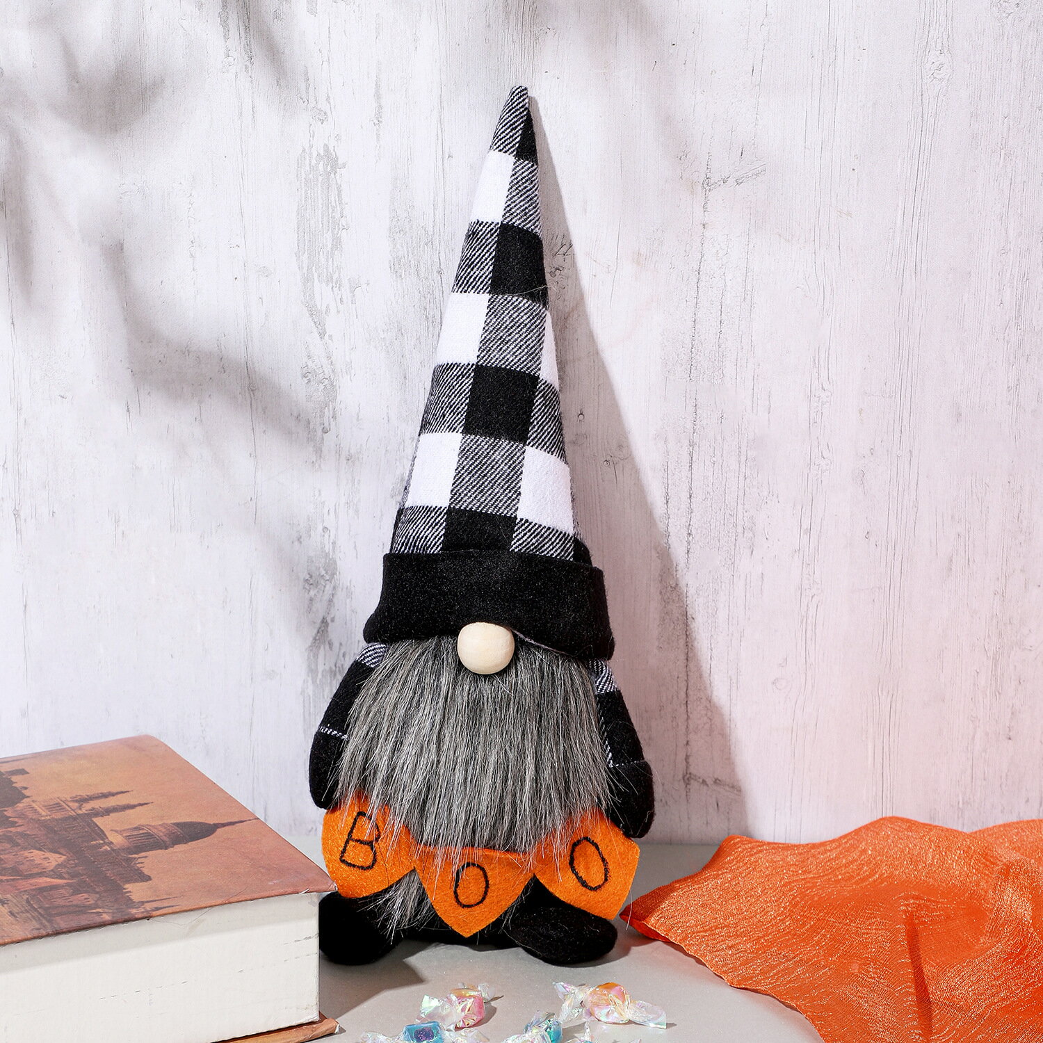 【50円クーポン配布中! 送料無料】 ハロウィン 飾り り付け Halloween 装飾 お化け ハロウィングッズ 顔無し お人形 飾り物 巫女 魔女 ぬいぐるみ 置物 玄関 お化け屋敷 店舗飾り 小道具 雑貨 玄関 装飾 玄関ドア 可愛い 3