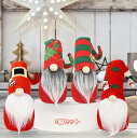 【50円クーポン配布中! 送料無料】 クリスマス装飾 クリスマスツリー オーナメント クリスマスツリー サンタ人形 4色 2個セットクリスマスパーティー サンタ...
