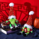 【200円クーポン配布中!2点セット 送料無料】 クリスマス飾り オーナメント クリスマス置物 手作り 北欧 ぬいぐるみ クリスマス置物 クリスマス雑貨 デコ 窓 かざり プレゼントイベント用 り付け 装飾 可愛い 顔無し お人形 飾り物 巫女 魔女 店舗飾り