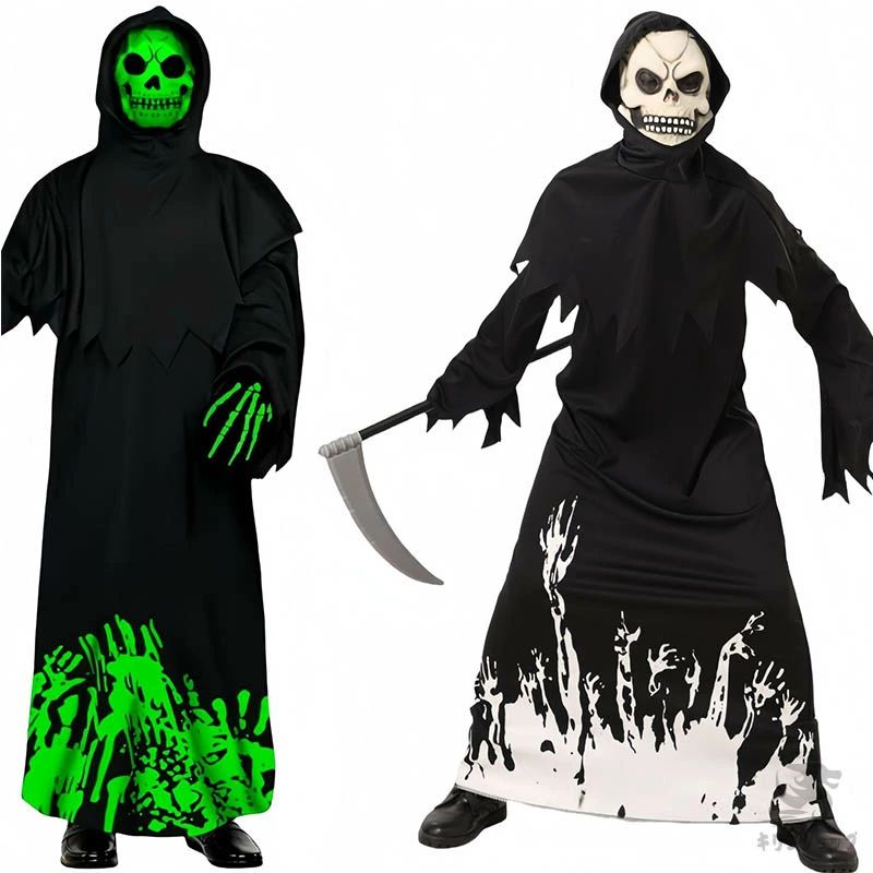 【50円クーポン配布中!】 ハロウィン キッズ 子供 衣装 死神 悪魔 ゾンビ デビル コスプレ 子供用 仮装 男の子 女の子 コスプレ衣装 お化け 怖い 吸血鬼 復活祭 コスチューム 余興 宴会なりきり 学園祭 演劇 演出 クリスマス イベント パーティー 舞台服 発表会 文化祭 makaron-10006920 マカロンストア サンプル画像2