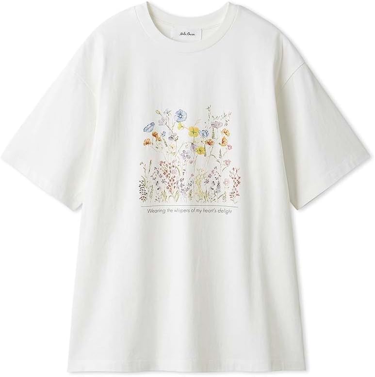 【新品未使用】Mila Owen(ミラオーウェン)フラワーモチーフ プリント刺繍Tシャツ ワイルドフラワー レディース makasell-10000032 マカセル楽天市場店 パッケージ画像