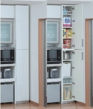 綾野製作所 食器棚 バリオ ラクシア ベイシス クラスト 共通 サイドボックス 奥行50cmタイプ サイズオーダー BW-WAL1 BW-WAR1 【幅20-40×奥行50×高さ185-267cm】 カラーオーダー 綾野 ayano BW-PAL1 BW-PAR1 新生活 イエナカ