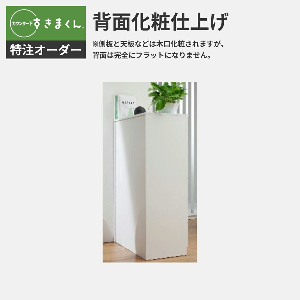 乐天商城 - 背面化粧仕上げ すきまくん カウンター下 オプション