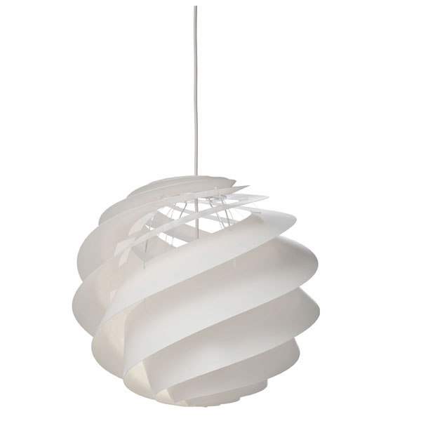 【最大30,000円クーポン～7/11 1:59】レクリント ペンダントランプ φ40×H35cm SWIRL スワール 3M KP1313M ホワイト 北欧 照明 LE KLINT レ・クリント 新生活