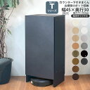 ロボット掃除機 収納 奥行30cm T すきまくん カウンター下 収納 引き戸シリーズ用 オリジナル 幅45×奥行30×高さ60-103cm ルンバ エコバック...