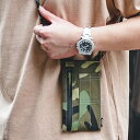 ツタエル スマホショルダー ミリタリー 迷彩柄 ショルダー / アメカジ ヴィンテージ メンズ レディース 男女兼用 スマホポーチ スマホショルダー 斜め掛け財布 肩掛け ショルダーバッグ スマホポシェット スマホバッグ 縦型 小物入れ 携帯 キャンバス生地 綿 カモ柄