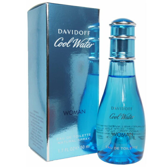 ダビドフ DAVIDOFF クールウォーターウーマン オードトワレ EDT SP 50ml 【香水  ...