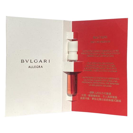 ブルガリ BVLGARI アレーグラ バチアーミ オードパルファム EDP SP 1.5ml 【送料無...