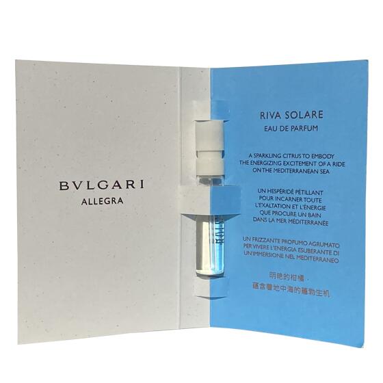 ブルガリ BVLGARI アレーグラ リヴァ ソラーレ オードパルファム EDP SP 1.5ml 【...