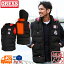 DRESS HEAT VEST ҡȥ٥ (֥å) Ǯҡ¢٥[S2XL]  USBХХåƥ꡼()б 3ʲĴ  ʥ٥ ɴ Ǯ ȯǮ  Men's ʪ ɥ쥹